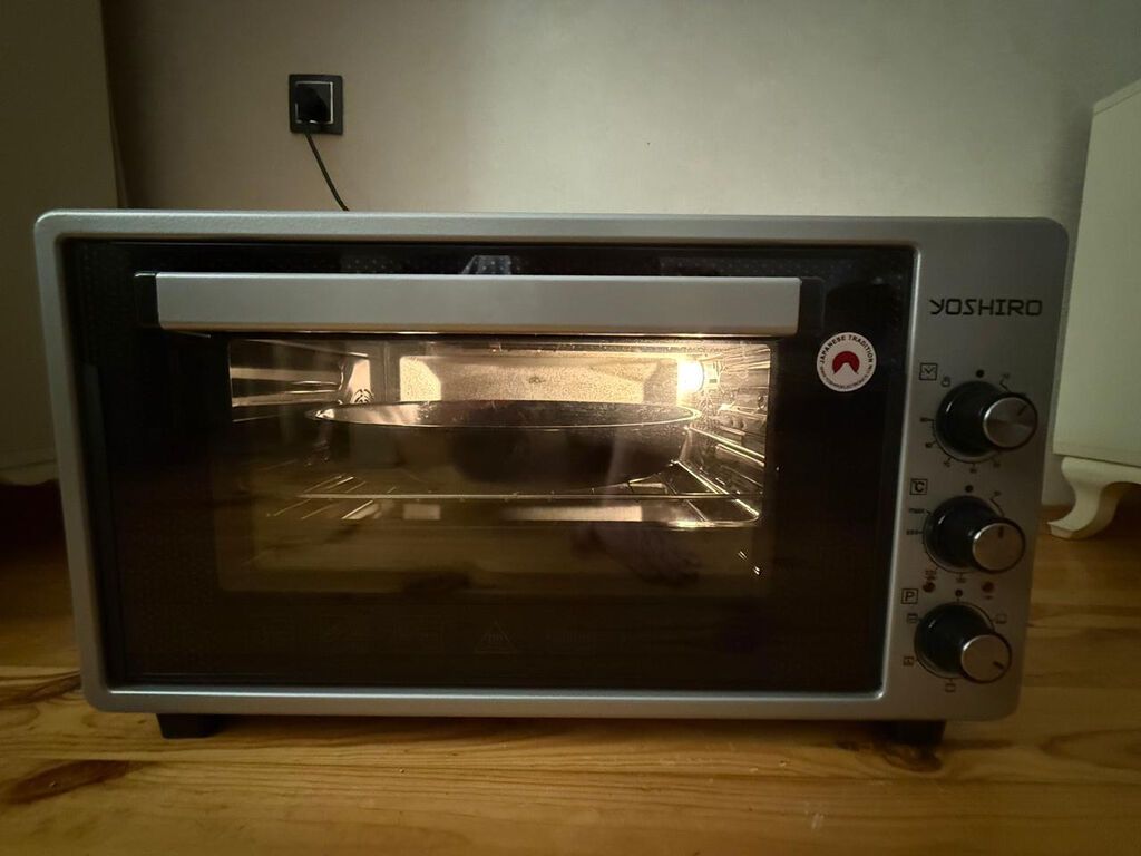 Yoshiro elektrik mini soba - Stolüstü kompakt dizayn, şüşə qapı və — Masaüstü plitələr, Bakı (6)
