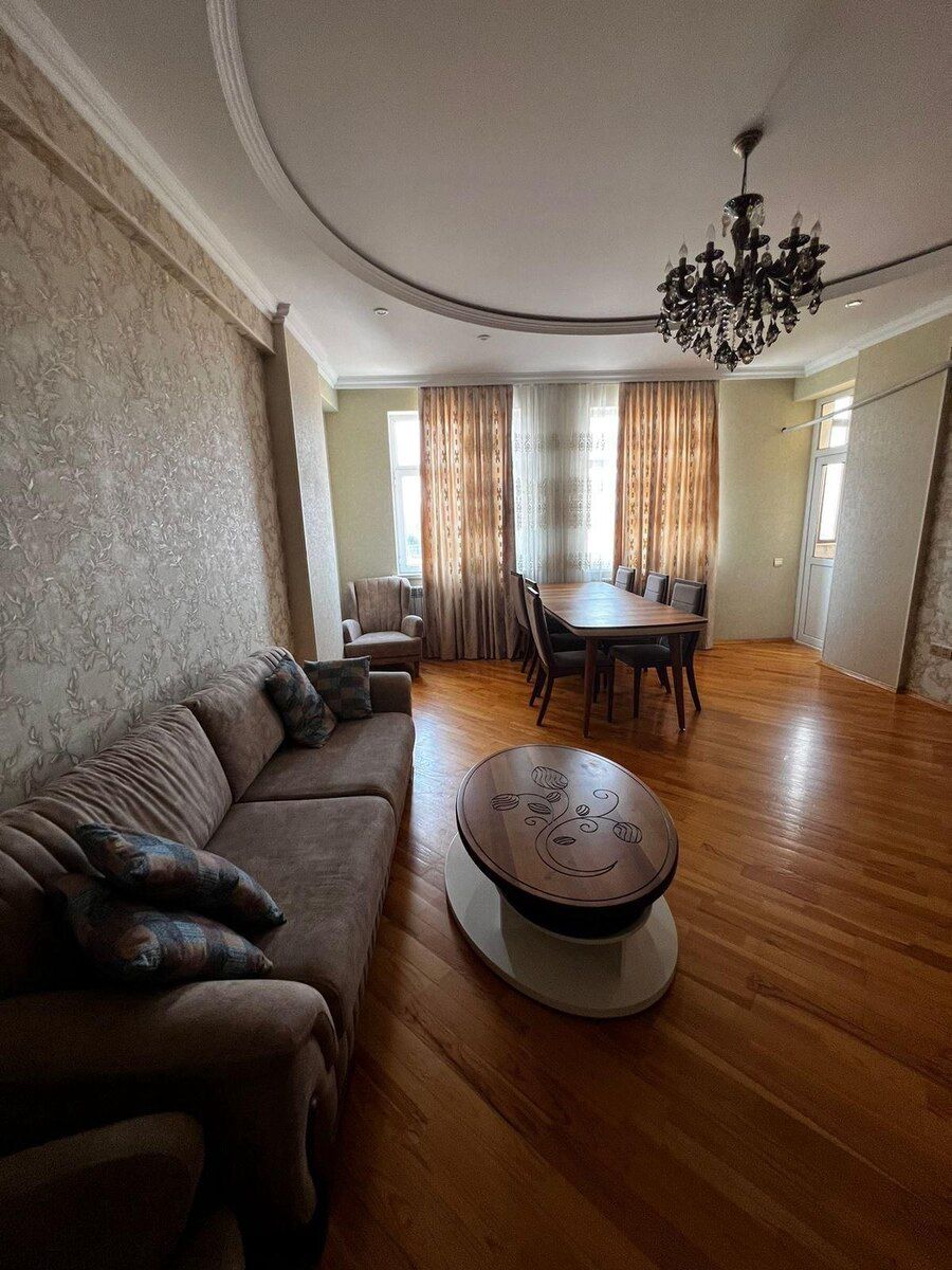 3-otaqlı yeni tikili kirayə verilir, Nəsimi m., 106 m² — Mənzil, Bakı (10)