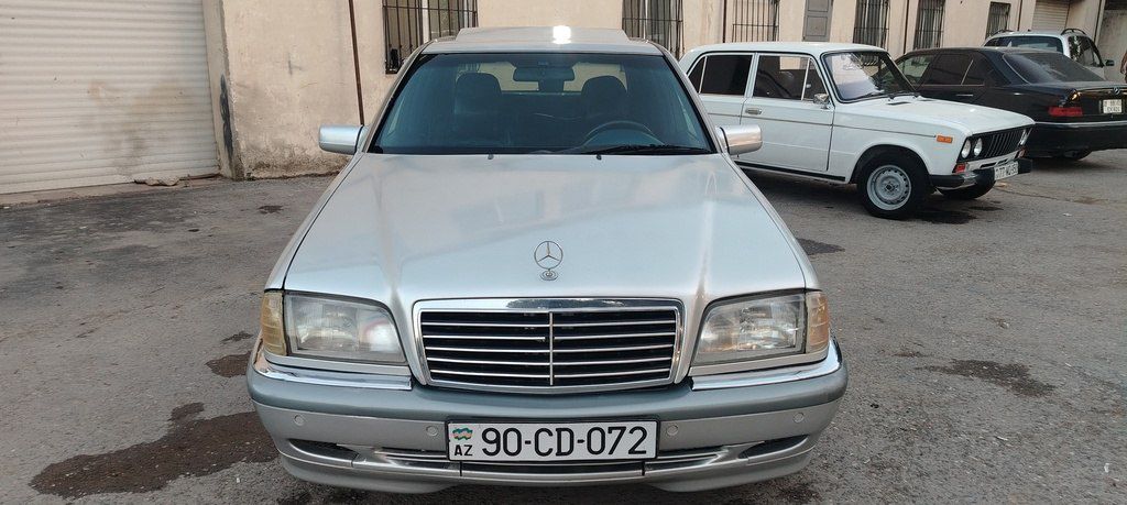 Mercedes C 220, 2.2 L, 1994 il, 42 500 km — Avtomobillər, Bakı (2)