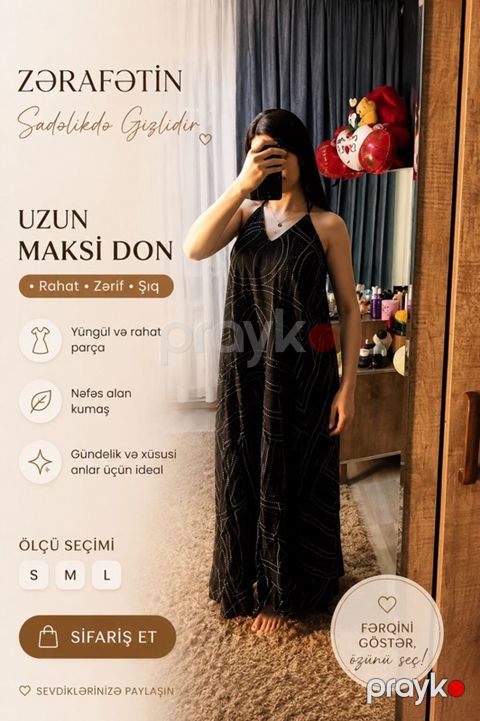 Uzun maksi don – zəriflik və rahatlıq bir arada. Xüsusiyyətlər — Digah