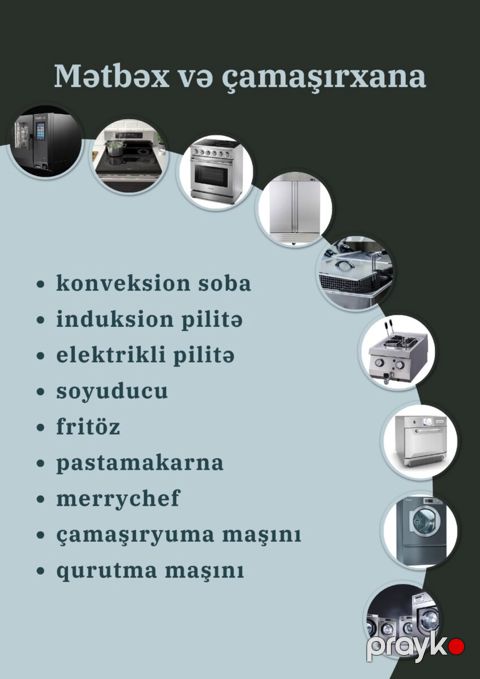 Restoran avadanlıqları təmiri — Bakı