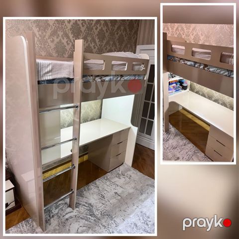 Qiymət 220azn Usaq mebeli. Yuxarı hissəsi carpayi (matrasla) aşağısı