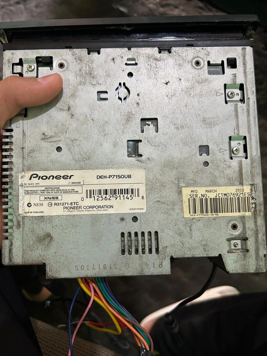 Pioneer 7150 6 çıxış maqnitolası — Ehtiyat hissələri və aksesuarlar, Bakı (4)
