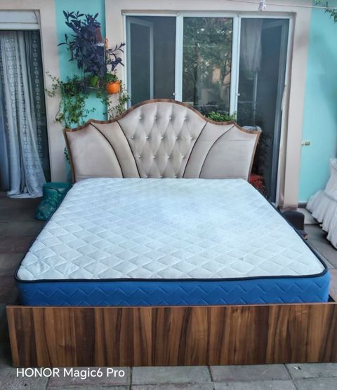 Taxt ölçüsü 2 /160 ortopedik matrasla çatdırılma quraşdırma pulsuzdur — Beds