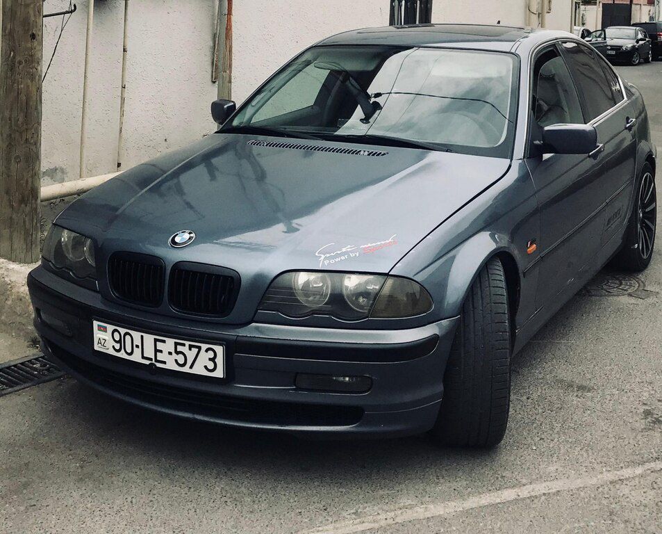 BMW 320, 2.2 L, 2000 il, 350 000 km — Avtomobillər, Bakı (2)