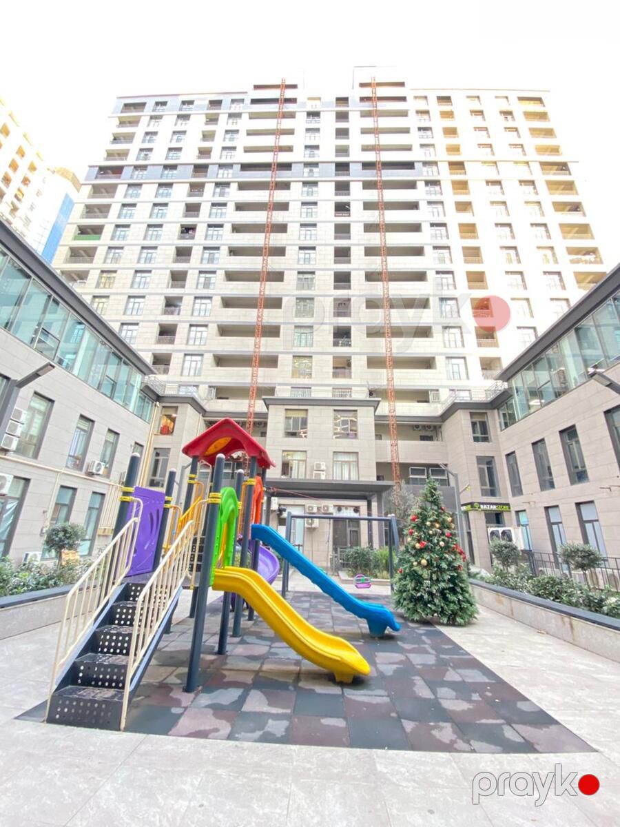 İcarəyə verilir 3 otaqlı yeni tikili 120 m² — Mənzil, Bakı (2)
