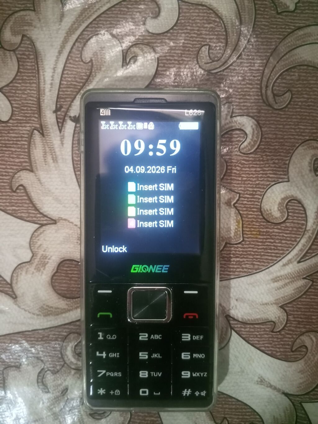 Gionee L628 düyməli mobil telefon. Klassik düyməli dizayna malik — Digər smartfonlar, Bakı (3)