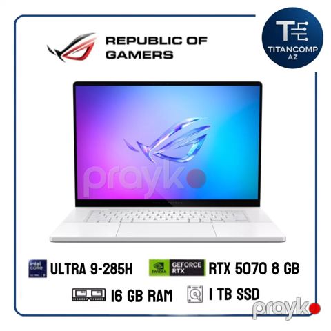 Asus Rog Zephyrus G16 RTX 5070 8 GB — Titancomp Az