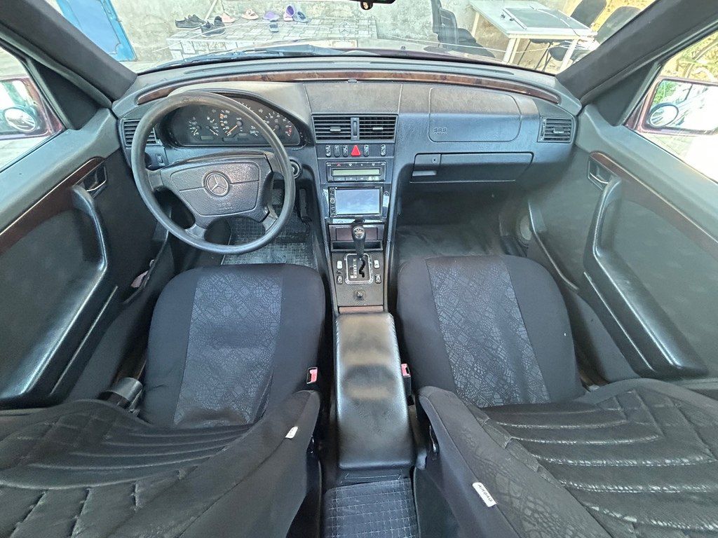Mercedes C 220, 2.2 L, 1996 il, 222 200 km — Avtomobillər, Bakı (12)