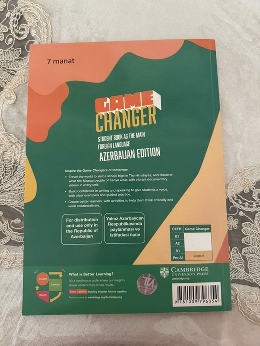 Məhsul: Game Changer – Azerbaijan Edition (Grade 5) Nəşriyyat — Kitablar, Bakı (2)