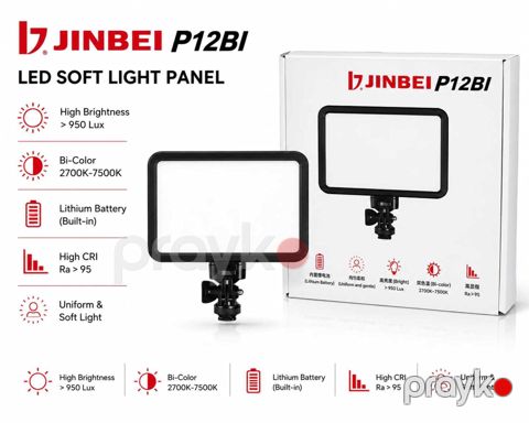 Jınbeı P12Bi Professional LED Video Light — Bakı