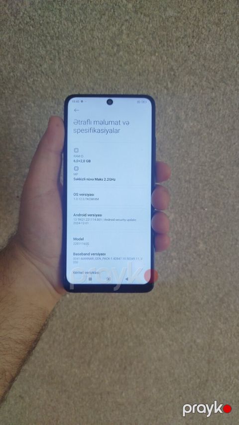 Xiaomi Redmi Note 11 Pro 5G Graphite Gray 64GB/6GB — Mikayil
