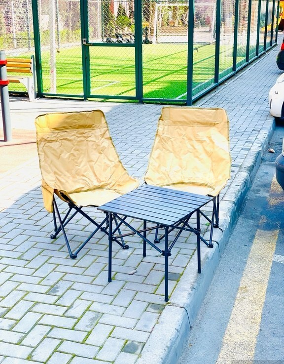 Kempinq stol və stul dəsti, qatlanan — Bakı