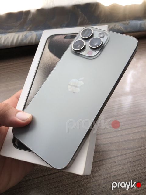 IPhone 15 Pro Max, 256 GB, White Titanium — Bakı