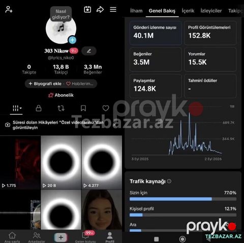 Tiktok səyfəsi