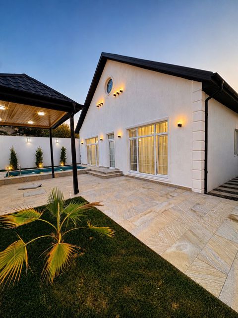 Satılır 4 otaqlı həyət evi/bağ evi 145 m² — Bakı