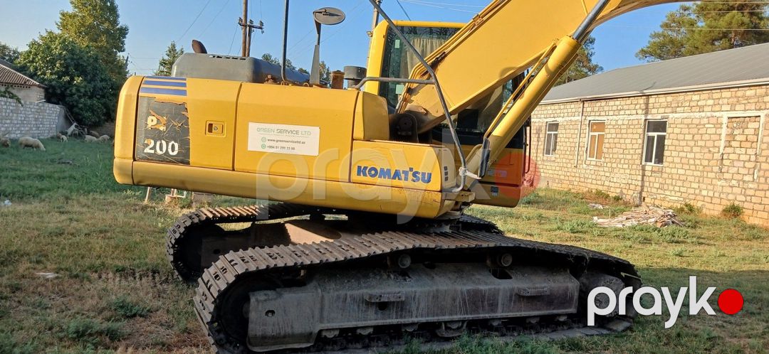 Ekskavator Komatsu PC200, 2012 il — İnşaat texnikası, Ağcabədi (2)