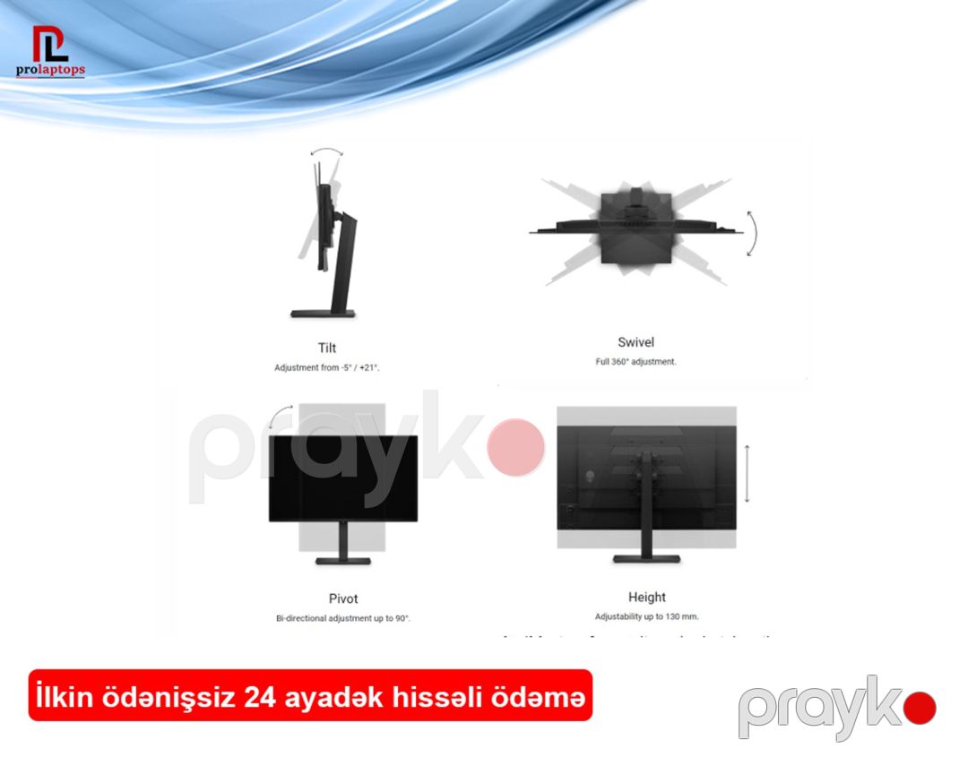 Alienware 27 240Hz Qd-oled Gaming Monitor - AW2726DM 210-BVWB — Kompüterlər və noutbuklar, Bakı (4)