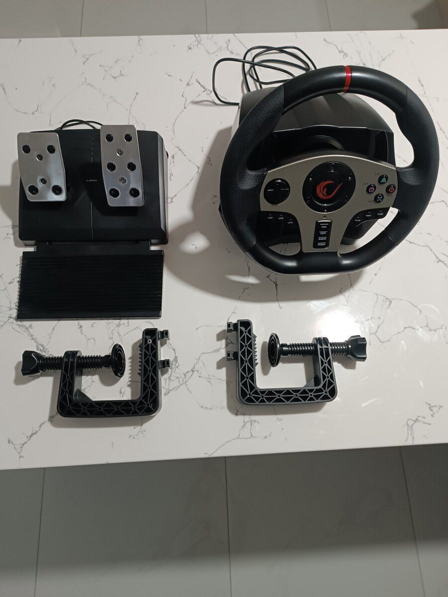 Rampage V900-S Gaming Racing Wheel Set — Oyunlar, konsollər və proqramlar, Bakı (2)