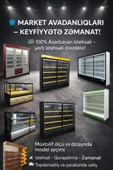 Soyuduucu vitrin ler — Aytac Xanım — Biznes və avadanlıq