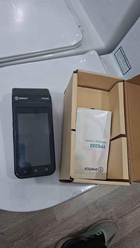 Omnıtech TPS320 POS terminal - Model: Omnıtech TPS320 - Tip: Daşına — Bakı