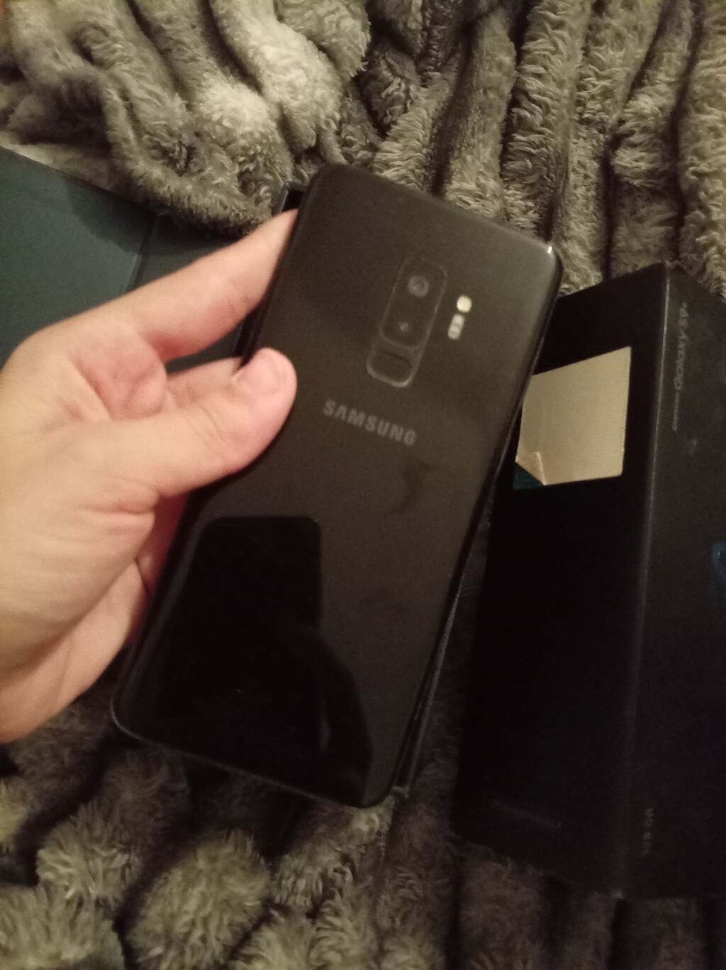 Samsung Galaxy S9 Plus, 128 GB, rəng - Qara, Barmaq izi — Samsung, Bakı (3)