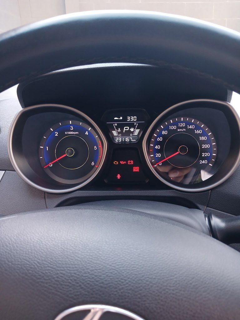 Hyundai Avante, 1.6 L, 2014 il, 231 200 km — Avtomobillər, Bakı (8)