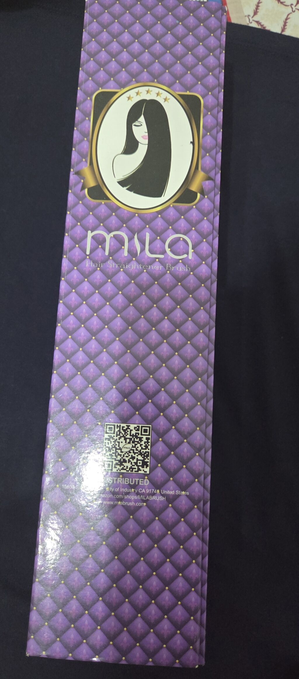 Mila Hair Straightener Brush – Elektrikli saç düzləşdirici daraq — Saç burmağa və düzəltməyə, Bakı