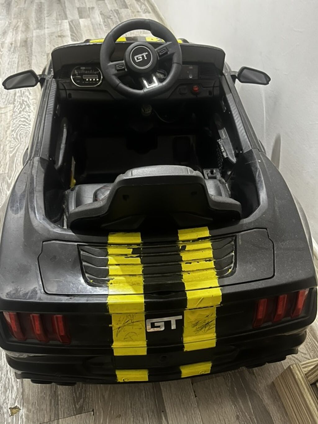 Uşaq üçün elektrikli miniatür “GT” sedan tipli maşın - Rəng: qara — Uşaq avtomobilləri, Bakı (3)