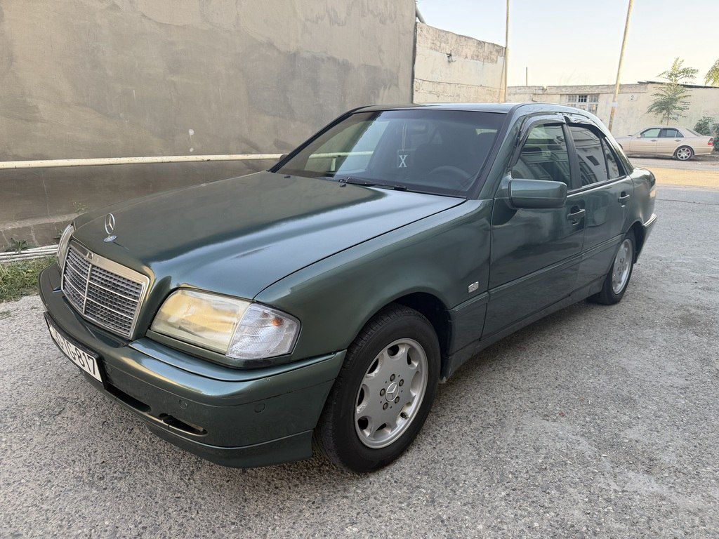 Mercedes C 180, 1.8 L, 1995 il, 387 000 km — Avtomobillər, Bakı (2)