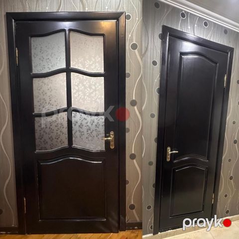 2 ədədi 90x2.07 2 ədədi 90x2.20 2 ədədi (tualet, hamam) 80x2.20 4 — Bakı