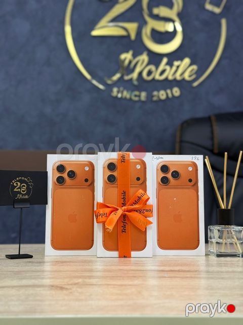 Apple iPhone 17 Pro Cosmic Orange 256GB/12GB — Bakı