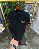 Polo köynək, Emporio Armani, M, rəng - Qara — KAMIL