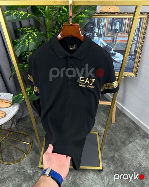 Polo köynək, Emporio Armani, M, rəng - Qara — Bakı