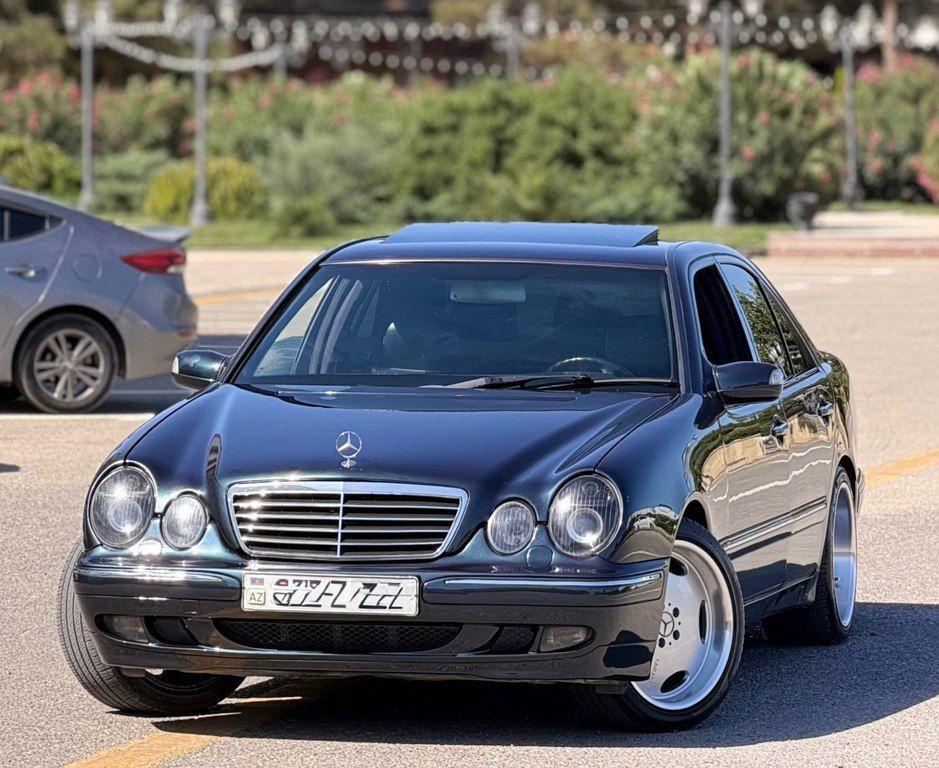 Mercedes E 320, 3.2 L, 2002 il, 278 000 km — Avtomobillər, Bakı (3)