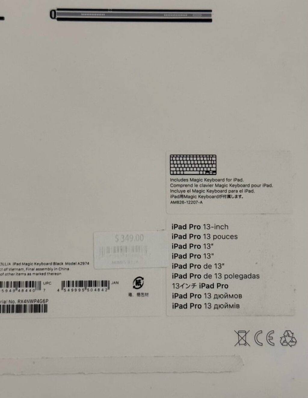 Apple iPad Pro 13 256gb(M5)+ Magic Keyboard (qara)original) Pil-99faiz — Apple, Bakı (5)