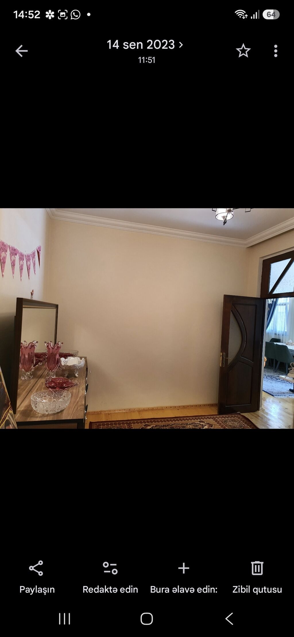 Ev dəmiryolu vağzalında,buz zavodunun arxasında yerləşir.Məhlə — Qonaq otağı üçün, Gəncə (6)