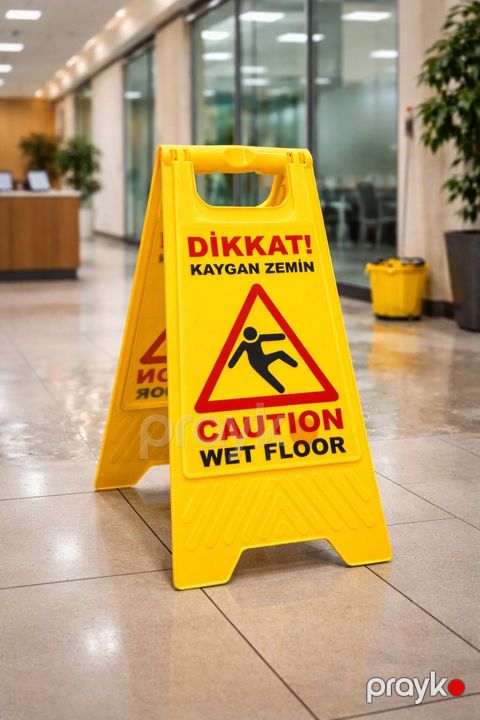 Sürüşkən zəmin xəbərdarlıq lövhəsi — Bakı