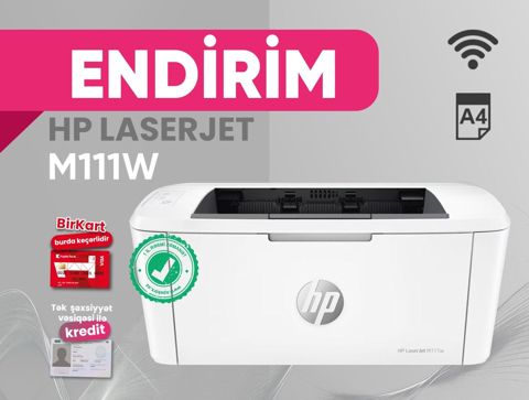 Printer HP LaserJet M111w (7MD68A) — Bakı