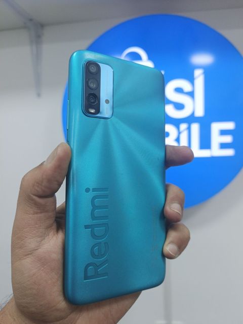 Redmi 9T, 128 GB, rəng - Mavi, Barmaq izi — Bakı