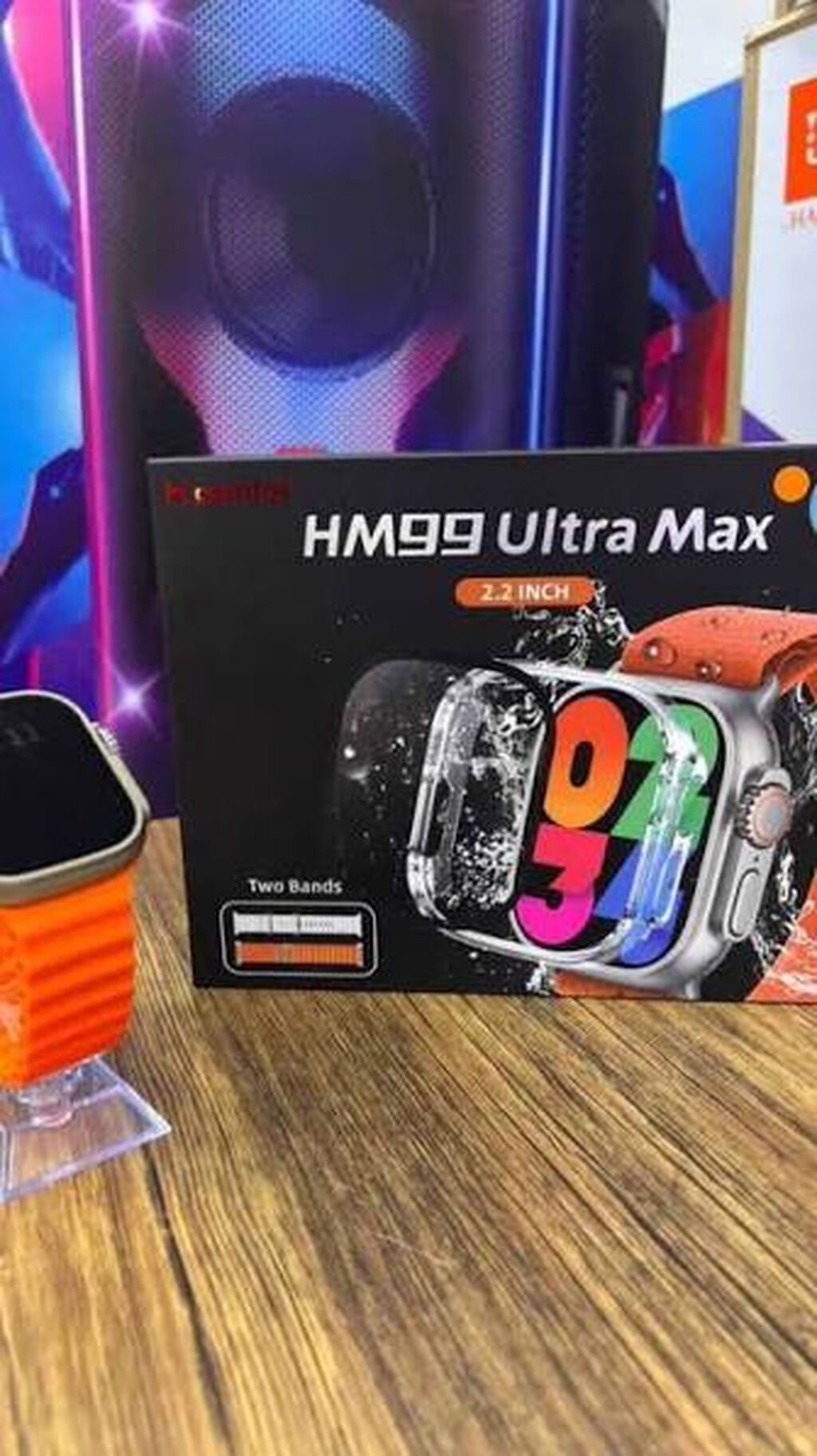 Smart Saat - HM99 Ultra Max Apple Watch Ultra dizaynından — Ağıllı saatlar, Bakı (2)