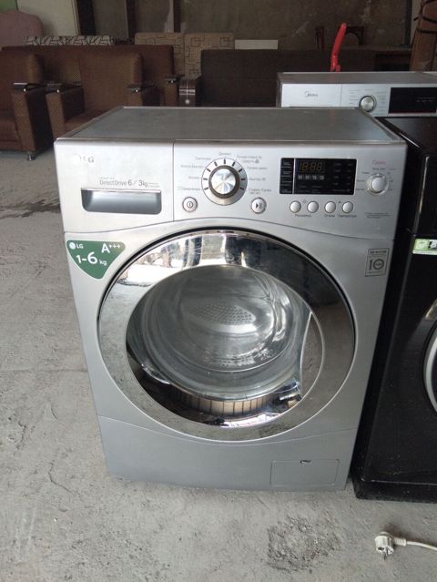 LG önyükləməli paltaryuyan-quruducu - Model: LG Direct Drive (6 kq — Saray