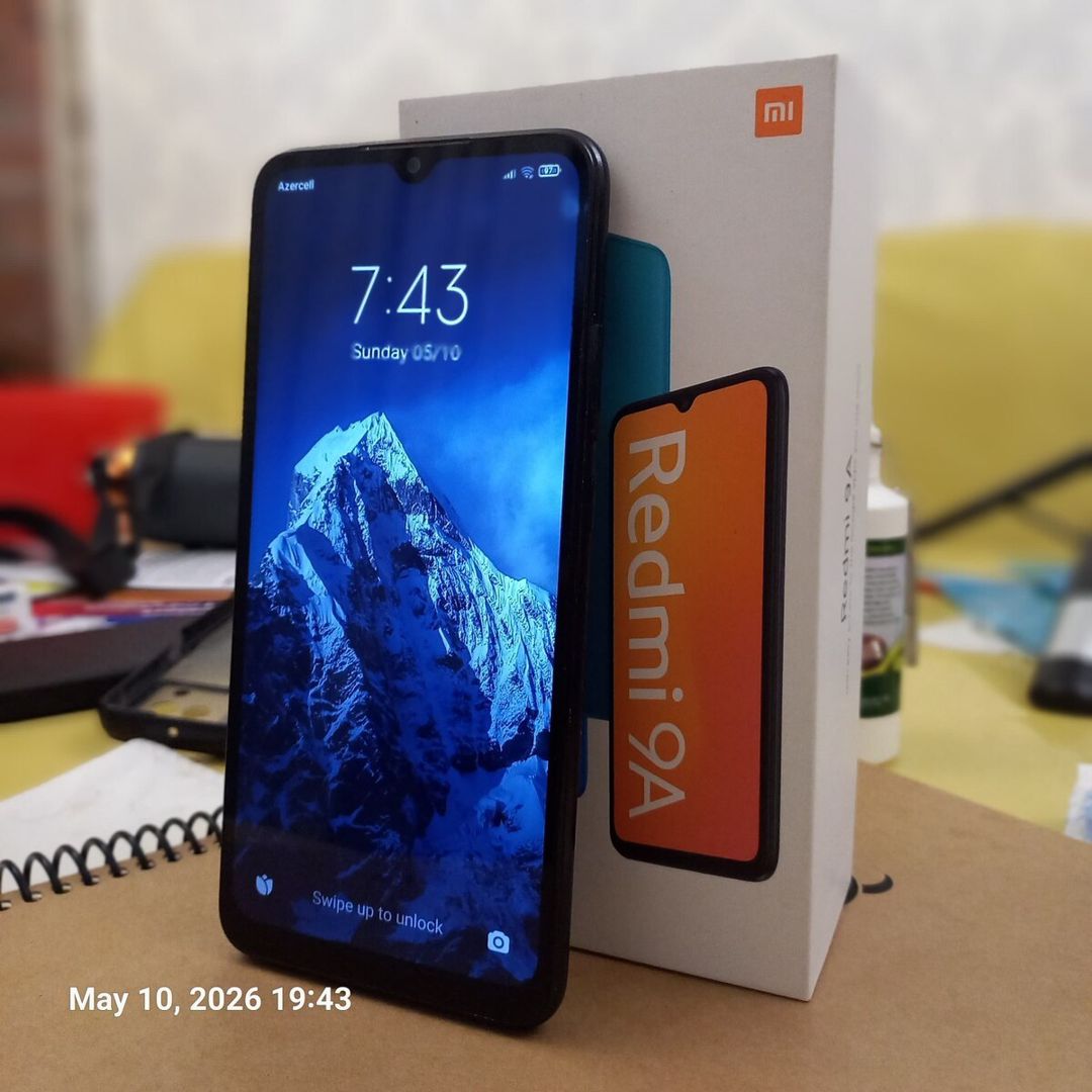 Xiaomi Redmi 9A Carbon Gray 32GB/2GB — Smartfonlar, Bakı