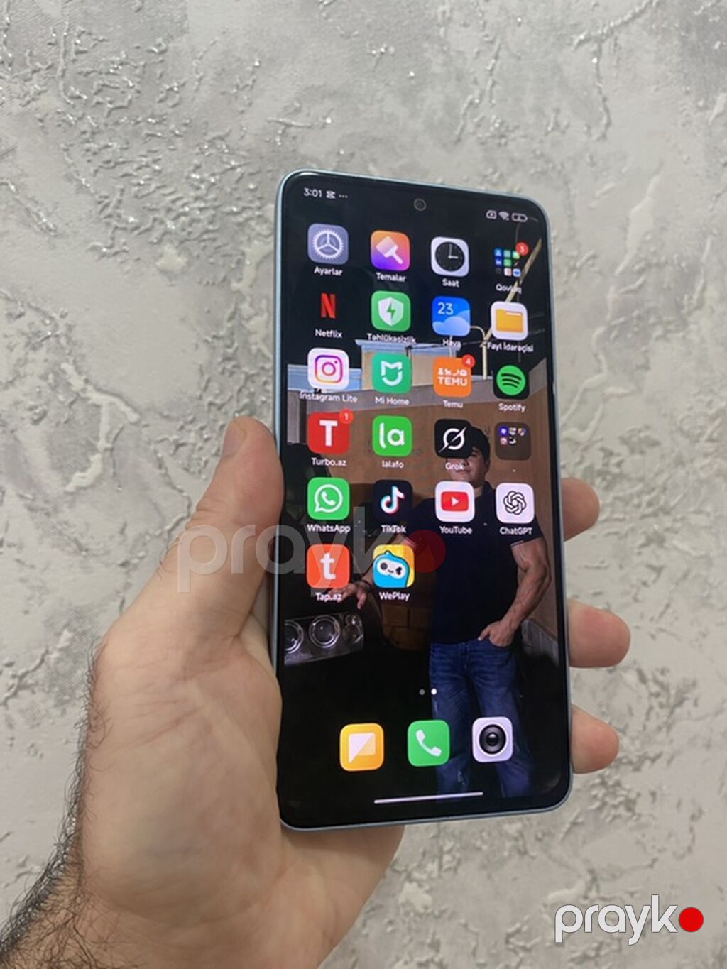 Redmi Note 13, 128 GB, rəng - Mavi, Barmaq izi, Face ID — Xiaomi, Digah (2)