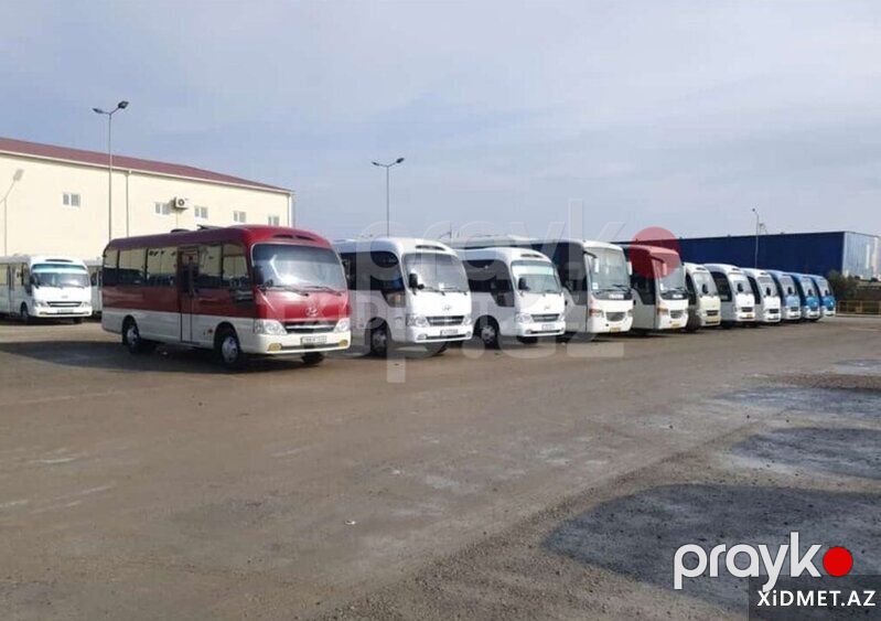 Avtobus sifarisi — Sürücü xidmətləri, Bakı