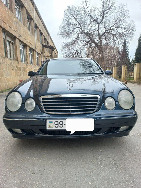 Mercedes E 220, 2.2 L, 2001 il, 343 000 km — Avtomobillər, Bakı (2)