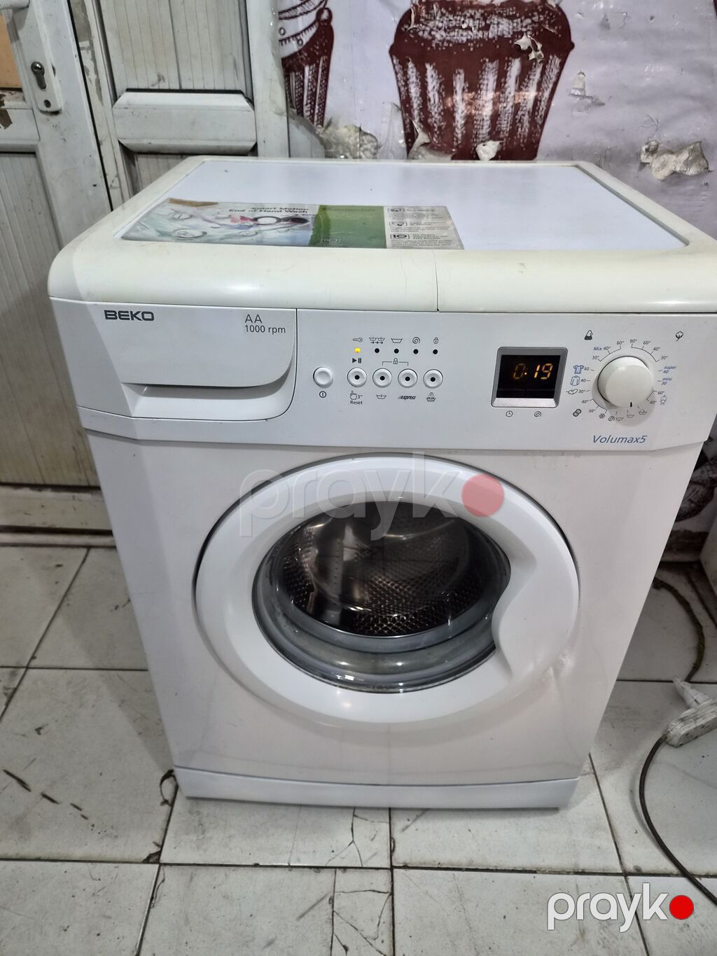 Paltaryuyan maşın Beko, 6 kq, İşlənmiş, Avtomat, Pulsuz çatdırılma, Ödənişli çatdırılma — Çamaşır maşınları, Bakı (2)