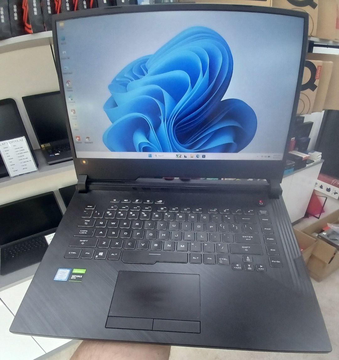 ASUS rog Strix G531GT-BI7N6 — Noutbuklar, Bakı (7)