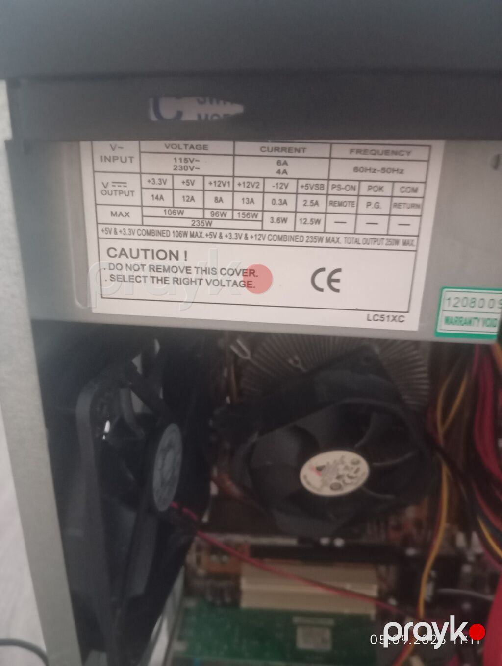 Super vəziyyətdə işləyir video kart var 1gb. 2kuller Asus plata — Masaüstü kompüterlər, Bakı (5)