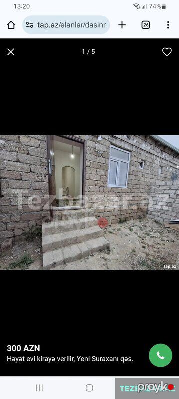 Kiraye ev Yeni Suraxani — Mənzil, Bakı (9)